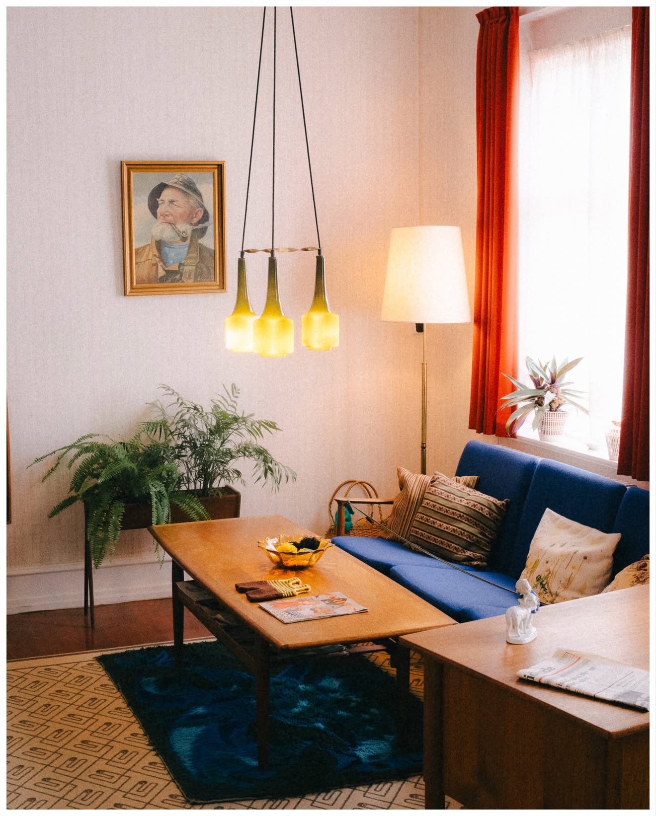 BLUE SOFA